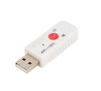 KIMISS USB Computer Thermometer - Dual Temperature Sensor with Hyperbola Display for Indoor/Outdoor Monit - Data Logger and Alarm for PC Ideal for Warehouses, Greenhouses, and More