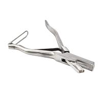 KIMISS Veterinary Ear Notching Pliers for Swine - Ear Notcher, and Easy to Use Ear Tagging Tool for Livestock Identification (U Shape 26x20x3.5cm)