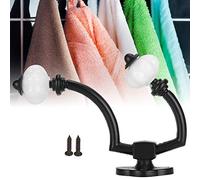KIMISS Vintage Wall Hooks for Coats and Bags - Elegant Decorative Zinc Alloy and Plastic European Style Hangers