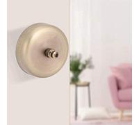 KIMISS Wall Mounted Telescopic Clothesline - 304 Stainless Steel Retractable Washing Line in Bronze for Balcony and Bathroom (Antique Brass Color)