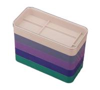 KIMISS Watch Parts Box, 5 Layer Organizing Storage | Durable plastic material, Suitable for workshop, Easy to identify, Impact resistant containers