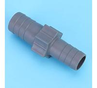KIMISS Water Pipe Reducing A, Plastic Aquarium Fish Tank Variable Diameter Adapter Air Pump Accessories Connector Inlet Outlet Pipe A Tor Accessory (4 points to 6 points Grey)
