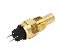 KIMISS Water Temperature Sensor, Engine Coolant Temp Sensor for Generator 6-24V, Overheating Alarm 3/8NPT