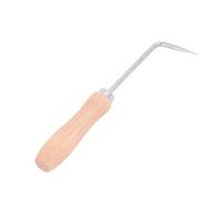 KIMISS Weld Seam Crochet for PVC TPO Film,6mm High Speed Steel Welding Tool with Beechwood Handle,Seam Tester for Applications