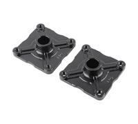 KIMISS Wheel Axle Hub, 2pcs 23 Tooth Spline 4 Stud Wheel Rear Axle Hub Fit for Quad Bike ATV Dune Go Kart
