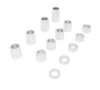 KIMISS Wheel Axle Spacer Kit Inner 0.75 Inch Outer 1.125 Inch Aluminum CNC Replacement for Bobbers Choppers Touring