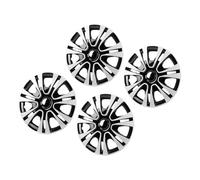 KIMISS Wheel Hub Cover Replacement for Car, Truck & SUV - 4PCS 15 Inch Universal ABS Hubcaps Set for R15 Wheels