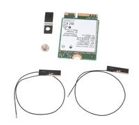 KIMISS WiFi 7 Card BE200NGW 2.4G 574Mbps 5G 2400Mbps 6G 5800Mbps MU MIMO Network Card with 5.4 for 10/11, OS (WiFi 7 Card with Inbuilt Antenna)