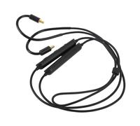 KIMISS Wireless Adapter Cable Replacement Rechargeable with Phone Controller for Fit for IE100 Pro, Fit for IE400 Pro, and for IE500 E Hones