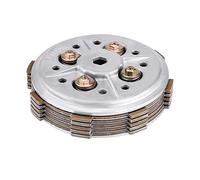 KIMISS YBR 125 Clutch Disc Motorcycle Clutch YBR 125 Clutch Plates Motorcycle Clutch Pressure Plate Metal Motorcycle Clutch Disc Assembly for YBR125 YBR 125