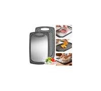 KIMIUP Stainless Steel Chopping Board, Dishwasher-Safe, Grinding Area