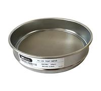 KimLab TS20 Economy Test Sieve #140 / 106μm Mesh Size, Chrome Plating Frame,304 Stainless Steel Wire Cloth, 8" Diameter
