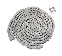 kimllier 40SS Stainless Steel Roller Chain 10 Feet with Free Connecting Links, 240 Links