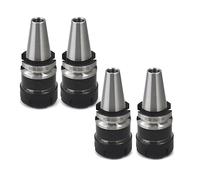 kimllier BT30 ER32 Collet Chuck 2.76 Length Collet Set Metric 12 Collet Chuck Tool Holder - 4Pcs