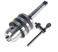 kimllier JT3 Drill Chuck 1/32 Inch - 5/8 Inch Mini Metal Lathe Tail Stock Drill Chuck Tool with MT2 Morse Taper Arbor Fit for CNC Lathe Milling Drill Machine