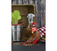 Kimm and Miller (UK) Ltd The Poultrygeist Ghost & Red Jalapeno Hot Chilli Sauce | Size: 180ml Kimm and Miller (UK) Ltd Red 180ml