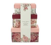 Kimm & Miller Laura Ashley 'Afternoon Tea Treats' Stacking Box Gift Set | Size: 250g Kimm & Miller Multicolor 250g