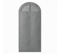 Kimmama Long Garment Bags for Hanging Clothes, Dress Bags for Gowns, Garment Protector Cover for Hanging Wedding Dress, Suit, Dance Costumes, Coat, Brides Maids Dress, Fan-Shaped Skylight, 23.6" x 65"