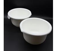 Kimmel 2 x Mixing Bowls 2.5 litres in Twin Pack White