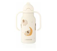 Kimmie stainless steel water bottle - 250 ml Elephant/Creme de la creme one size