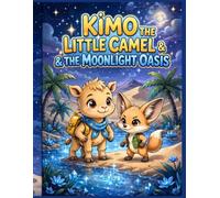 KIMO THE LITTLE CAMEL & THE MOONLIGHT OASIS: A Magical Desert Comic Adventure Picture Book for Kids Ages 3-8 About Bravery, Friendship, Sharing and the Singing Sand
