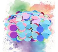 KIMOBER 4000pcs 2 Inch Bleeding Tissue Paper Circles for Arts Crafts DIY Projects Scrapbooking Greeting Cards，20 Assorted Colors