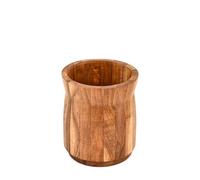 Kimona Utensil Crocks Acacia Wood Rotating Kitchen Utensil Holder, for Countertop, Farmhouse Kitchen Décor (6'' X 6'' X 7'')