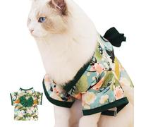 Kimono for Pets Dog Clothes | Pet Clothes Dog Cat Kimono With Big Bowknot for Puppies Christmas Holiday Cosplay Party Costume Outfit Japanese