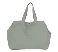 Kimood Women's Washed Cotton Shopper Bag in Green Kimood Green One Size