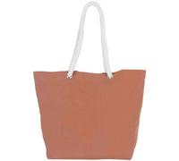 Kimood Women's Washed Cotton Tote Bag in Bronze Kimood Bronze One Size