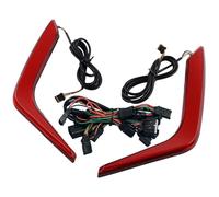 KIMPZ Rear Saddlebag Accent Turn Signal Brake Light Tail Lamp With Plug-and-Play Wiring Kit For Gold Wing 1800 2018 2019 2020 2021 2022 2023 2024 2025