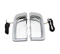 KIMPZ Turn Signal Light Dynamic Lower Fairing Insert For Harley Touring Street Glide Road Electra Ultra Classic 2014-UP