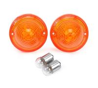 KIMPZ Turn Signal Light Indicator Motorcycle Flashing Blinker Lamp Cover Flasher Bulbs For Triumph Bonneville 2001-2015/T100 2003-2016