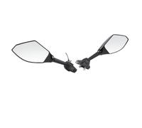 KIMPZ Universal Turn Signal Indicator Light Rearview Side Mirrors For Ducati Superbike 848 2008 2009 2010