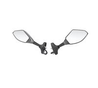 KIMPZ Universal Turn Signal Indicator Light Rearview Side Mirrors For Kawasaki ZZR1400 2006-2011 ZZR600 2004-2008