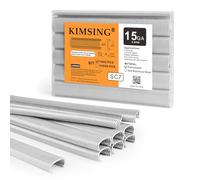 Kimsing SC7 15 Gauge 3/4'' Crown C Ring Staples C-Rings Hog Rings, Wire Fencing Staples, Fasteners for C Ring Gun, Hog Ring Tool, C Ring Plier, 1000 PCS/Pack