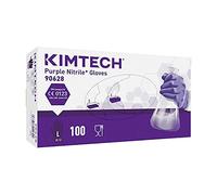 Kimtech Purple Nitrile Disposable Protective Gloves, Latex and Powder Free for Heavy Duty protection Against Chemicals and Virus's, Box of 90, XL