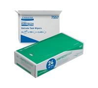 Kimtech Science Delicate Task Wipes 100 Sheets 2-Ply White (Pack of 24) 7557