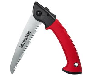 Kimura Pro Folding Pruning Saw - Heavy Duty Premium Japanese SK5 Steel Saw, Ergonomic Soft Non-Slip Handle,