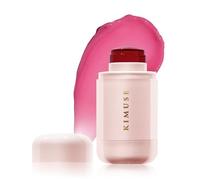 KIMUSE Jelly Cheek & Lip Tint, Blush Stick, Multi-Use, Tint for Cheeks, Lips & Eyes, Long-Lasting & Buildable, Vegan & Not Tested on Animals