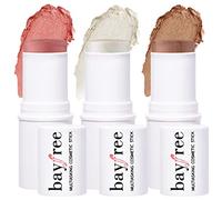 KIMUSE Multi Stick Trio Face Makeup, Cream Blush Stick for Cheeks & Lips, Contour Stick & Highlighter Makeup Sticks for All Skin