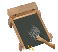 Kimwina Dog Nail Scratch Board: IQ Training & Enrichment Toy, Sandpaper Scratch Pad for Nail Care, Slow Feeder & Nail Filing Toy.