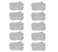 KimYoung 10 Pairs Low Cut Disposable Socks for Travel Portable Stretchy Cotton Blend Socks for Sport Business Travel for Men and Women (20% Cotton Socks)