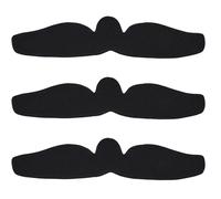 KimYoung Bra Liners for Sweat, Black, Breast Sweat Wicking Pads, Viscose Made from Bamboo & Organic Cotton Blend, 3PCS, Black, L