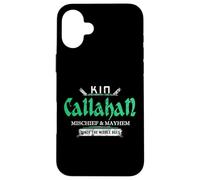 Kin Callahan Mischief and Mayhem Since The Middle Ages Case for iPhone 16 Plus