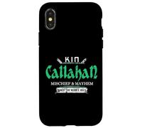 Kin Callahan Mischief and Mayhem Since The Middle Ages Case for iPhone X/XS
