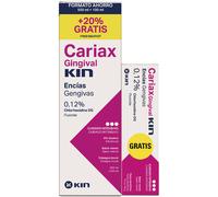 Kin Cariax Gingival Mouthwash 500 ml + 100 ml and Toothpaste 100 ml