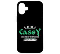 Kin Casey Mischief and Mayhem Since The Middle Ages Case for iPhone 16 Plus