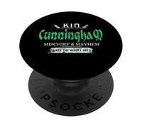 Kin Cunningham Mischief and Mayhem Since The Middle Ages PopSockets Adhesive PopGrip