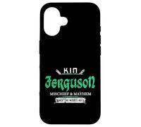 Kin Ferguson Mischief and Mayhem Since The Middle Ages Case for iPhone 16